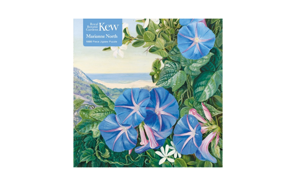 Amathungulu and Blue Ipomoea 1000 Piece Puzzle by Flametree - The Jigsaw Cellar