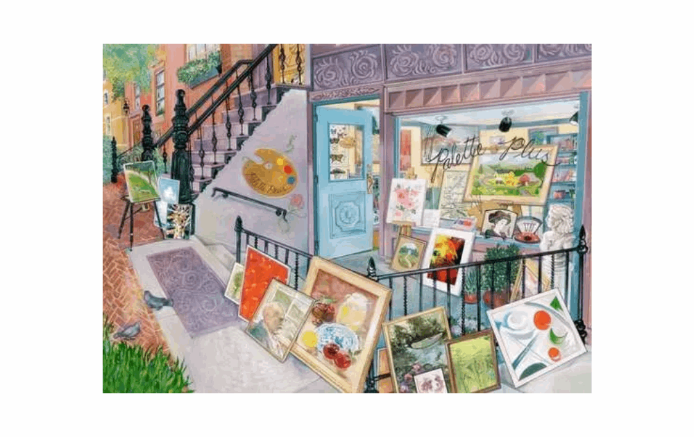 Art Gallery 1000 Piece Puzzle by Ravensburger - The Jigsaw Cellar