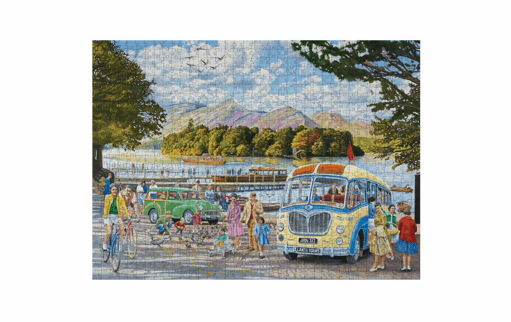 Autumn on Derwent Water 1000 Piece Puzzle by Inspired by Lakeland - The Jigsaw Cellar