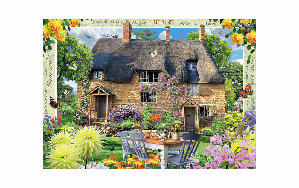 Baker's Cottage 1000 Piece Puzzle by Ravensburger - The Jigsaw Cellar
