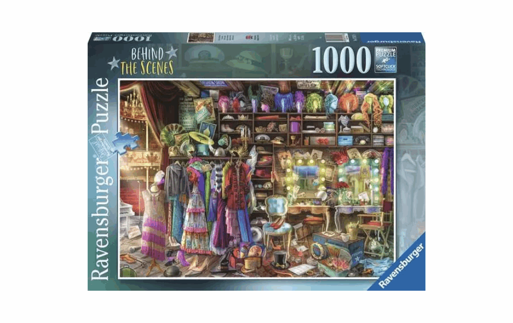 Behind the Scenes 1000 piece puzzle by Ravensburger - The Jigsaw Cellar