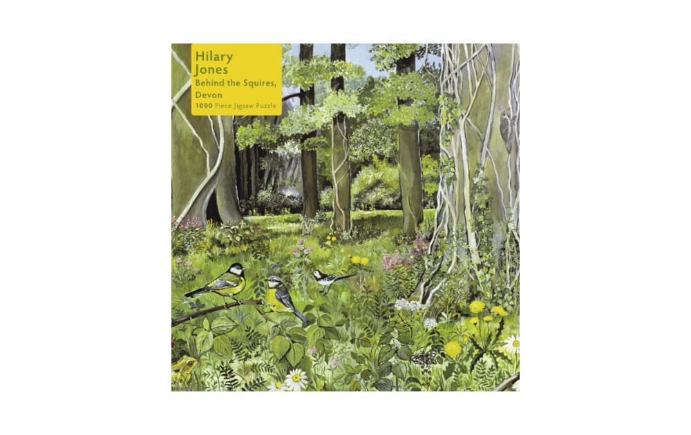 Behind the Squires, Devon Hilary Jones 1000 piece puzzle by Flametree - The Jigsaw Cellar