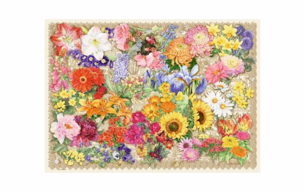 Blooming Beautiful 1000 Piece Puzzle by Ravensburger - The Jigsaw Cellar