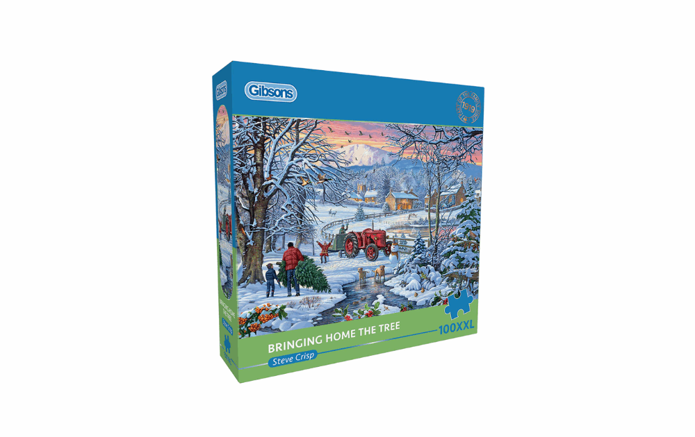 Bringing Home the Tree 100XXL piece puzzle by Gibsons - The Jigsaw Cellar