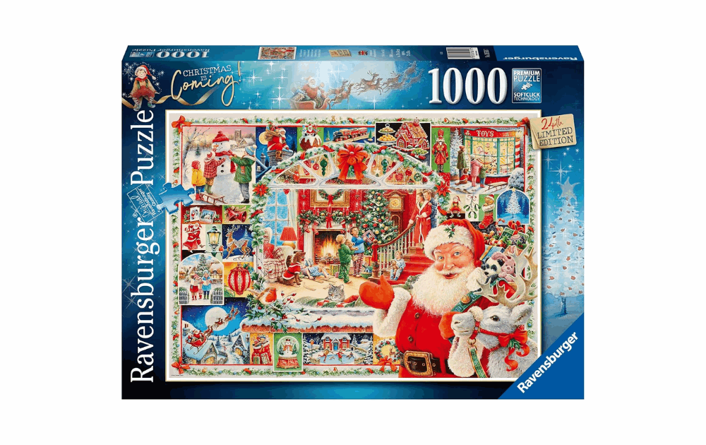 Christmas is Coming 1000 piece by Ravensburger - The Jigsaw Cellar