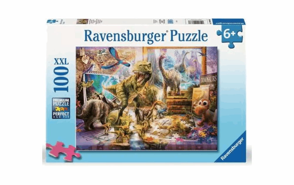 Dino Toys Come to Life 100 XXL Piece Puzzle by Ravensburger - The Jigsaw Cellar