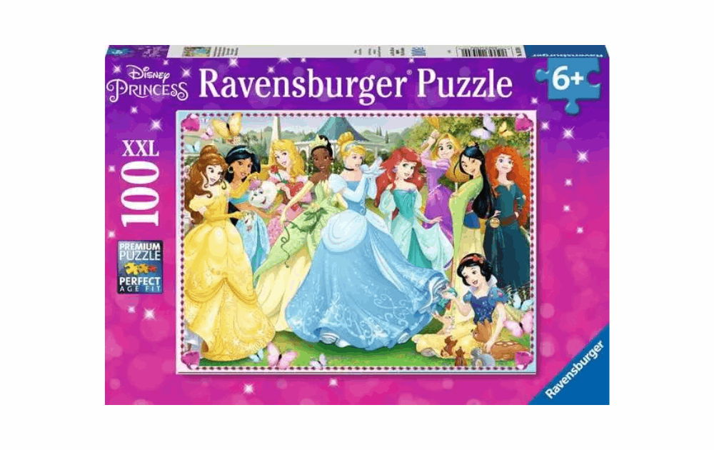 Disney Princess Time to Sparkle 100XXL Piece Puzzle by Ravensburger - The Jigsaw Cellar