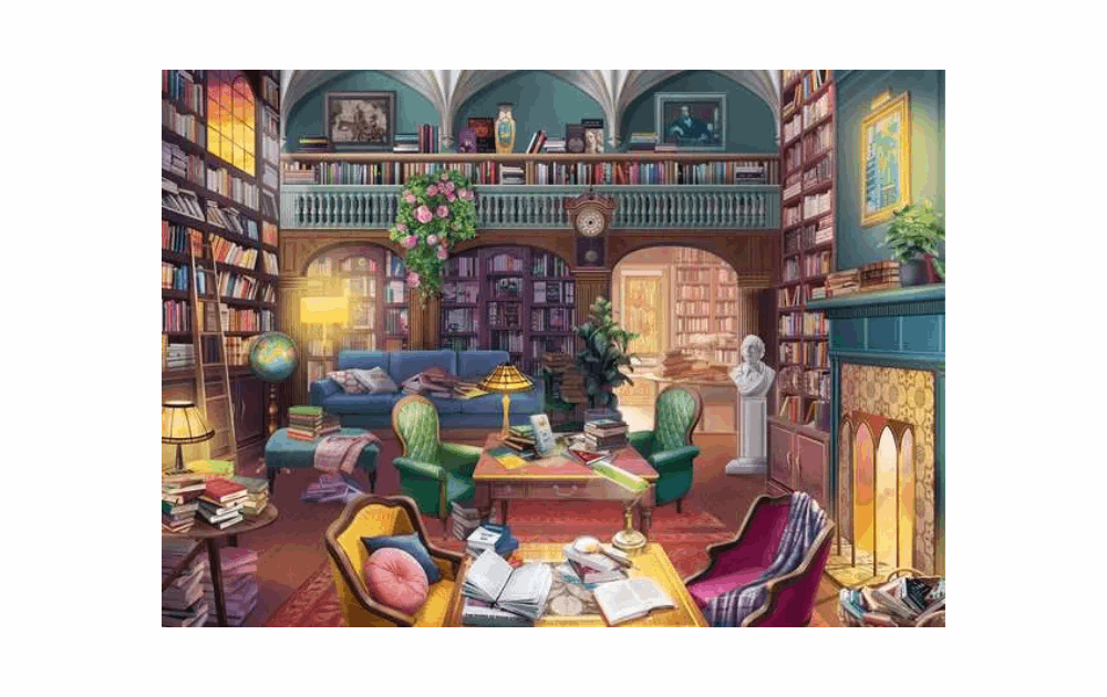 Dream Library 500XL piece puzzle by Ravensburger - The Jigsaw Cellar