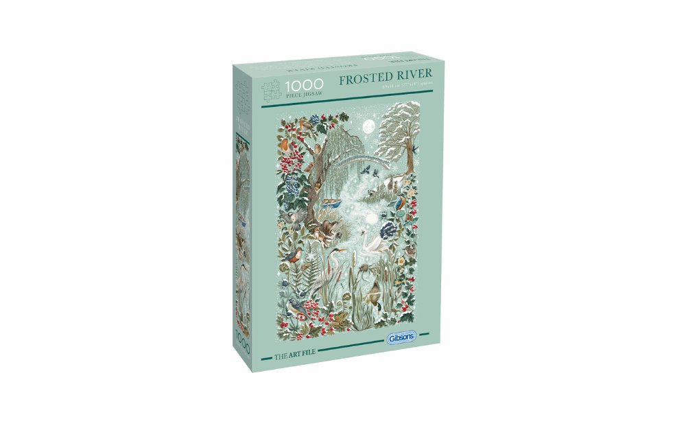 Frosted River 1000 Piece Puzzle by Gibsons - The Jigsaw Cellar