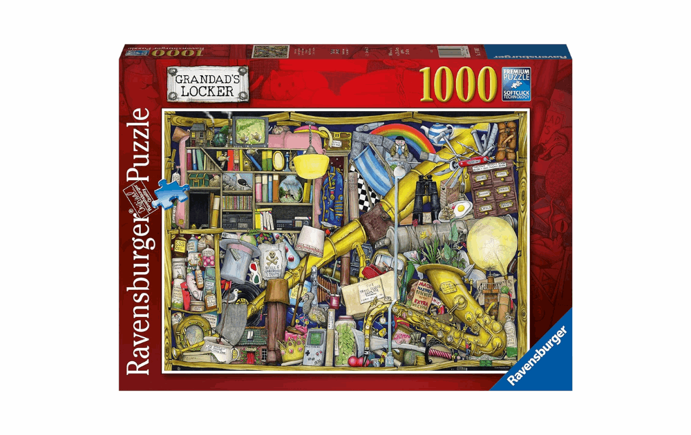 Grandad's Locker 1000 piece puzzle by Ravensburger - The Jigsaw Cellar