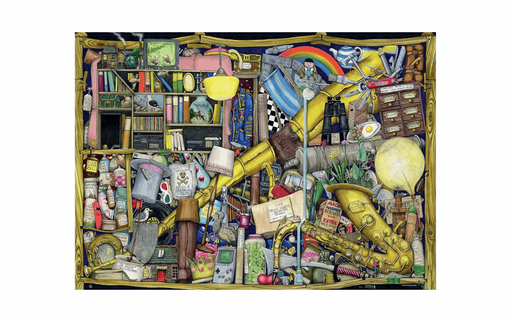 Grandad's Locker 1000 piece puzzle by Ravensburger - The Jigsaw Cellar