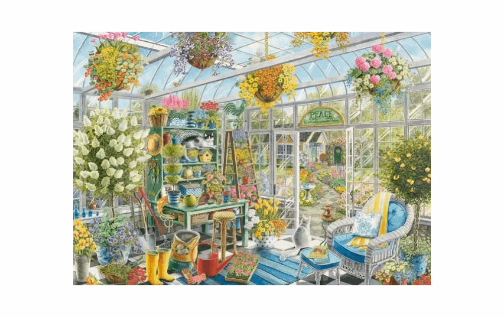 Greenhouse Heaven 300XL piece puzzle by Ravensburger - The Jigsaw Cellar