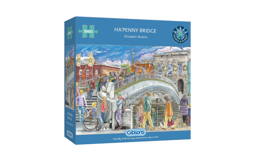 Ha'penny Bridge 1000 Piece Puzzle by Gibsons - The Jigsaw Cellar
