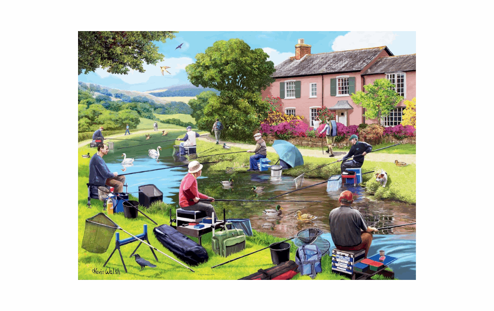 Happy Days 7 - Favourite Pastimes 4 x 500 piece jigsaws by Ravensburger - The Jigsaw Cellar