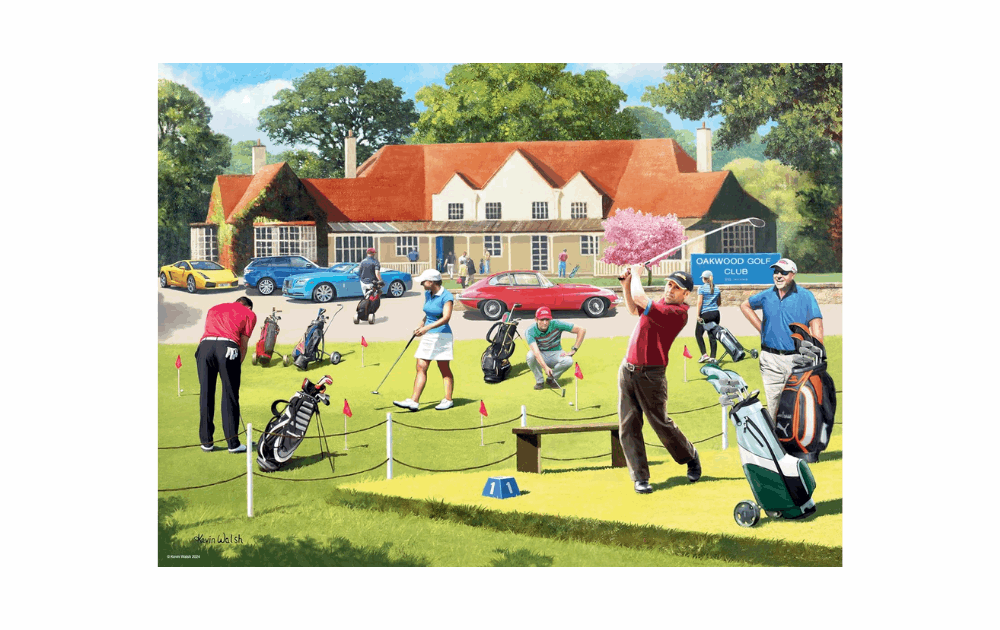 Happy Days 7 - Favourite Pastimes 4 x 500 piece jigsaws by Ravensburger - The Jigsaw Cellar