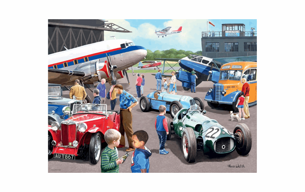 Happy Days 7 - Favourite Pastimes 4 x 500 piece jigsaws by Ravensburger - The Jigsaw Cellar