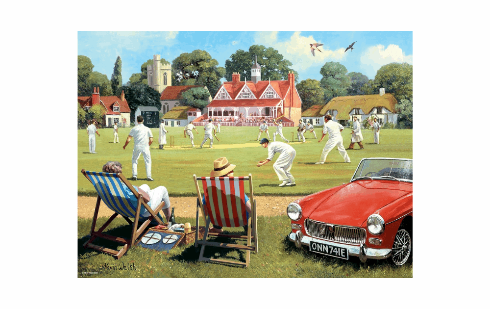 Happy Days 7 - Favourite Pastimes 4 x 500 piece jigsaws by Ravensburger - The Jigsaw Cellar