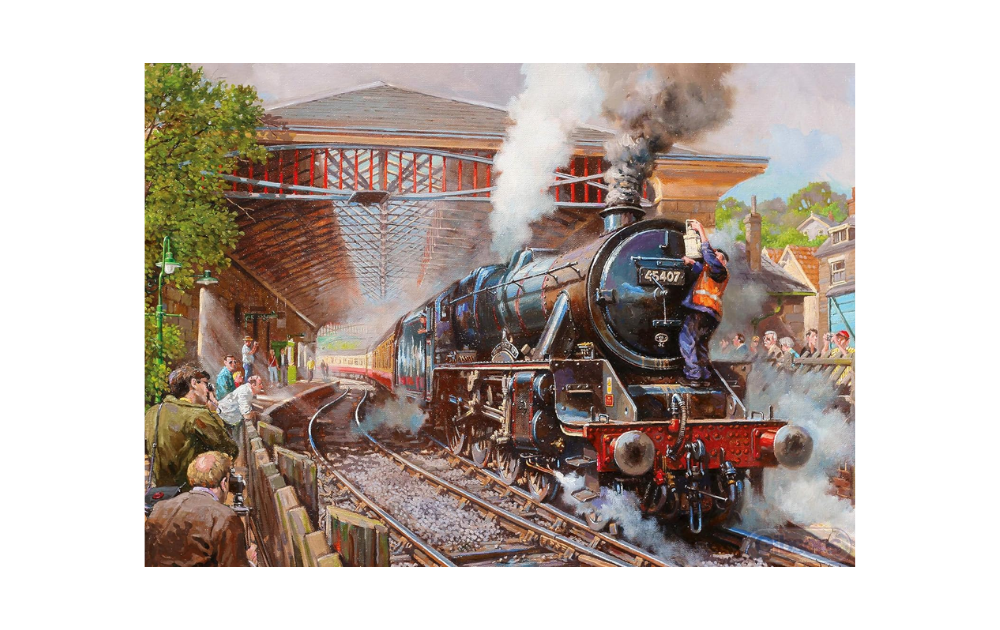 Jigsaw (Gift) - Pickering Station 500 piece jigsaw by Gibsons - The Jigsaw Cellar
