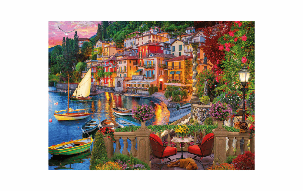 Lake Como 1000 piece puzzle by Gibsons - The Jigsaw Cellar
