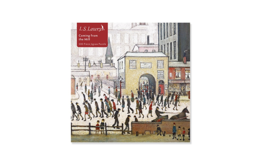 Lowry - Coming From the Mill 500 Piece Puzzle by Flametree - The Jigsaw Cellar