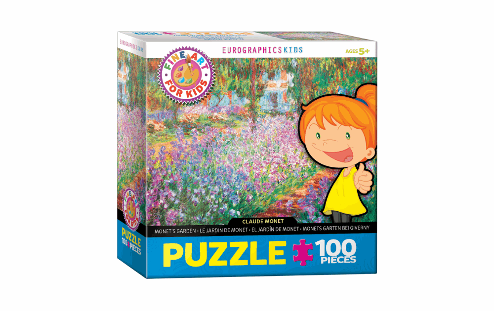 Monet's Garden 100 Extra Large piece puzzle by Eurographics - The Jigsaw Cellar