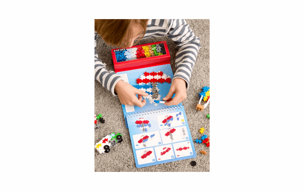 Plus Plus Activity Pad - Transportation - The Jigsaw Cellar