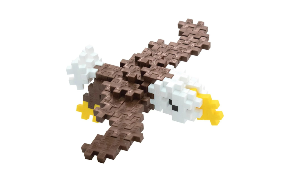 Plus Plus - Bald Eagle 100 piece tube - The Jigsaw Cellar
