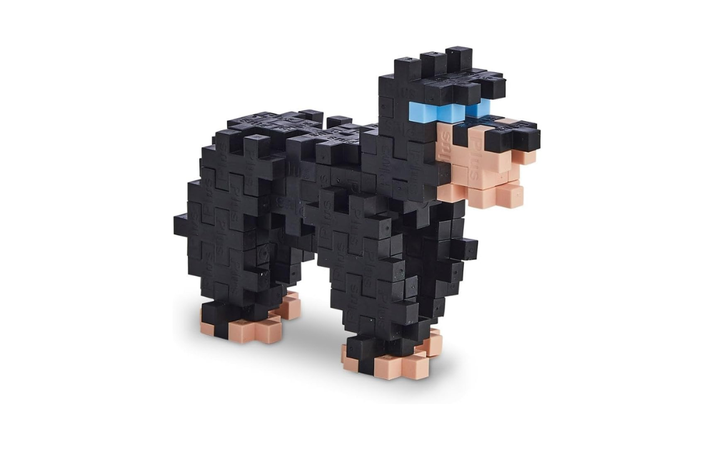 Plus Plus - Black Bear 100 piece tube - The Jigsaw Cellar