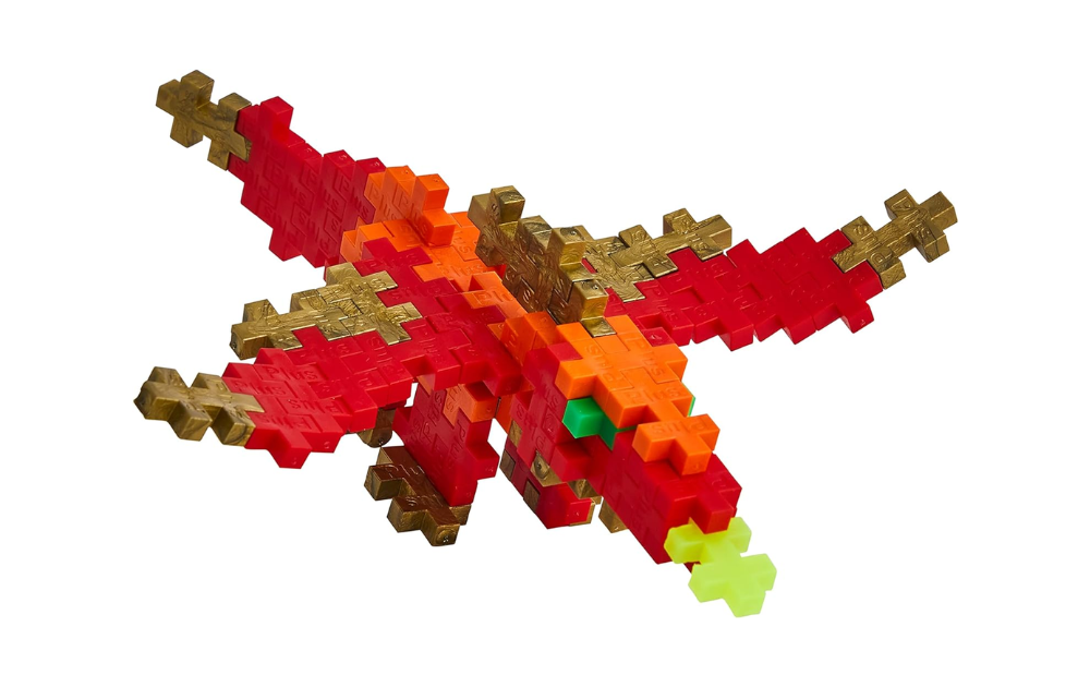 Plus Plus - Dragon 100 piece tube - The Jigsaw Cellar