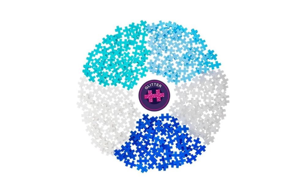 Plus Plus - Glitter Frost 240 piece tube - The Jigsaw Cellar