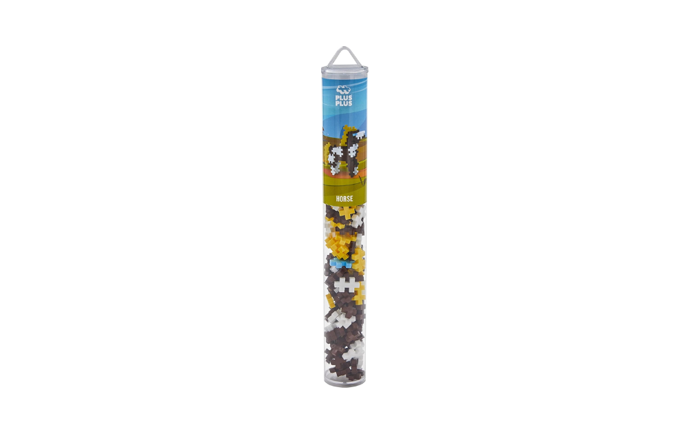 Plus Plus - Horse 100 piece tube - The Jigsaw Cellar
