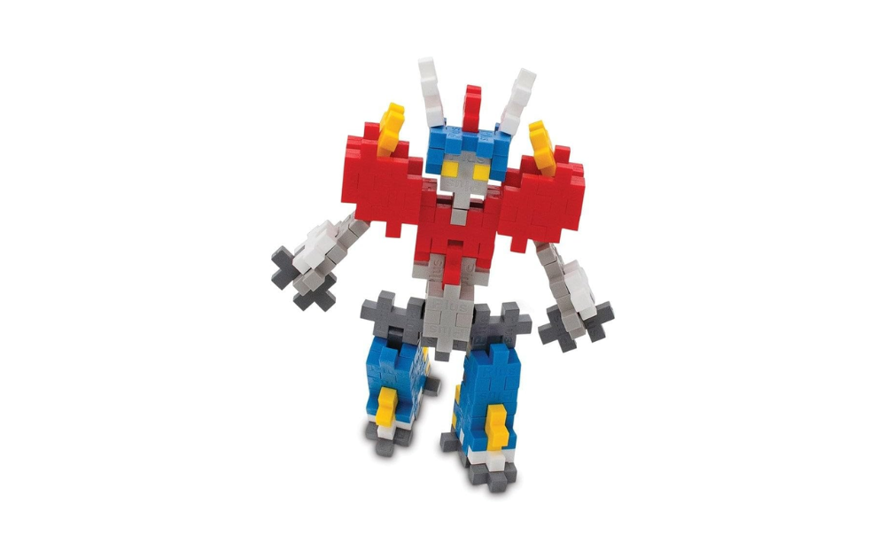 Plus Plus - Mecha Bot 100 piece tube - The Jigsaw Cellar