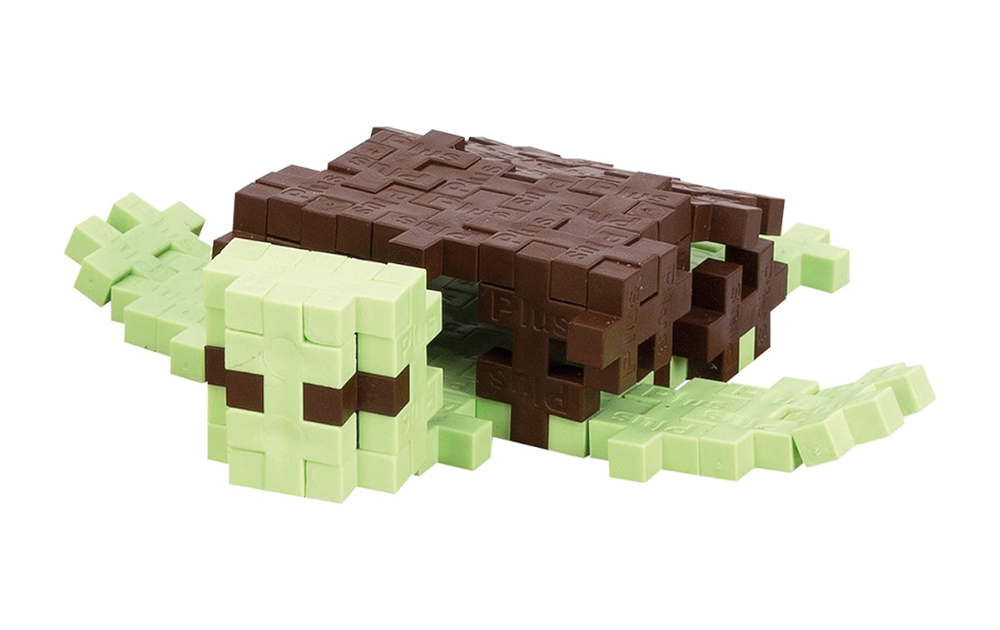 Plus Plus - Sea Turtle 100 piece tube - The Jigsaw Cellar