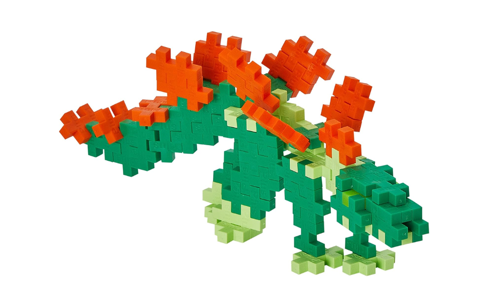 Plus Plus - Stegosaurus 100 piece tube - The Jigsaw Cellar