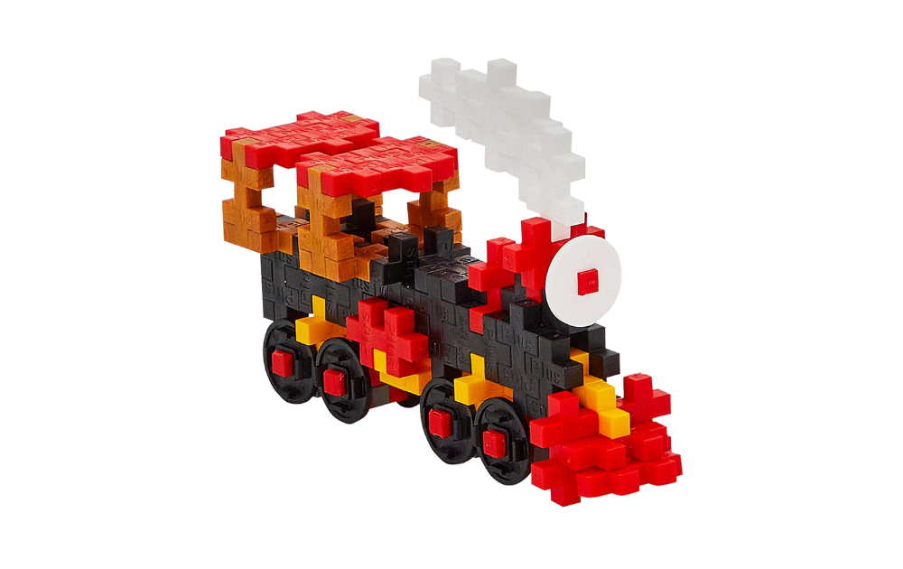 Plus Plus - Train 100 piece tube - The Jigsaw Cellar