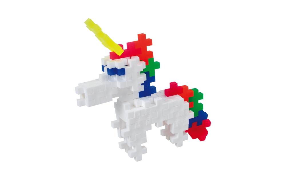 Plus Plus - Unicorn 100 piece tube - The Jigsaw Cellar