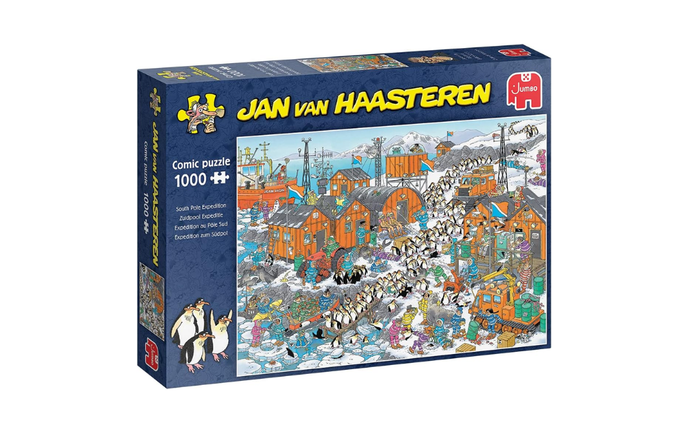 South Pole Expedition 1000 Piece Jan Van Haasteren Puzzle by Jumbo - The Jigsaw Cellar