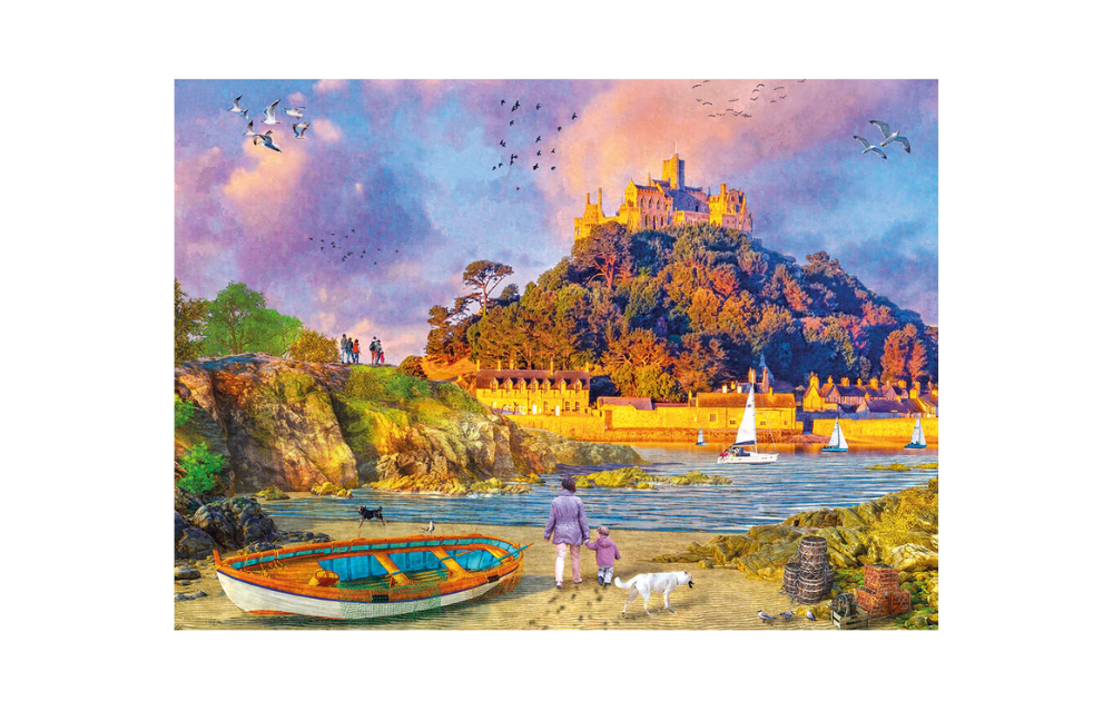 St Michael's Mount 1000 Piece Puzzle by Gibsons - The Jigsaw Cellar