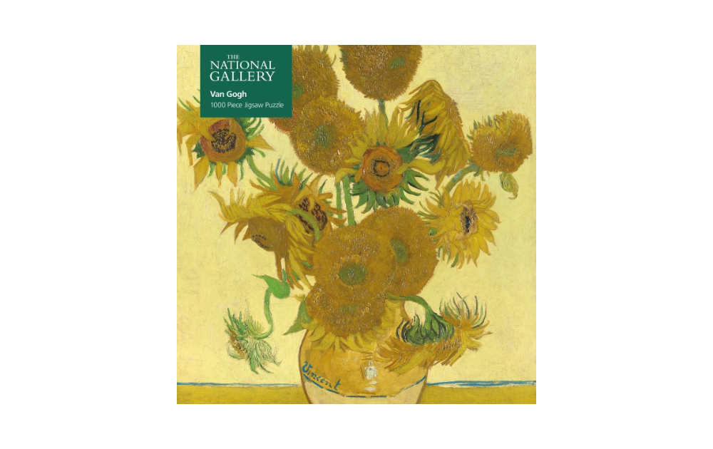 Sunflowers Van Gogh 1000 piece puzzle by Flametree - The Jigsaw Cellar