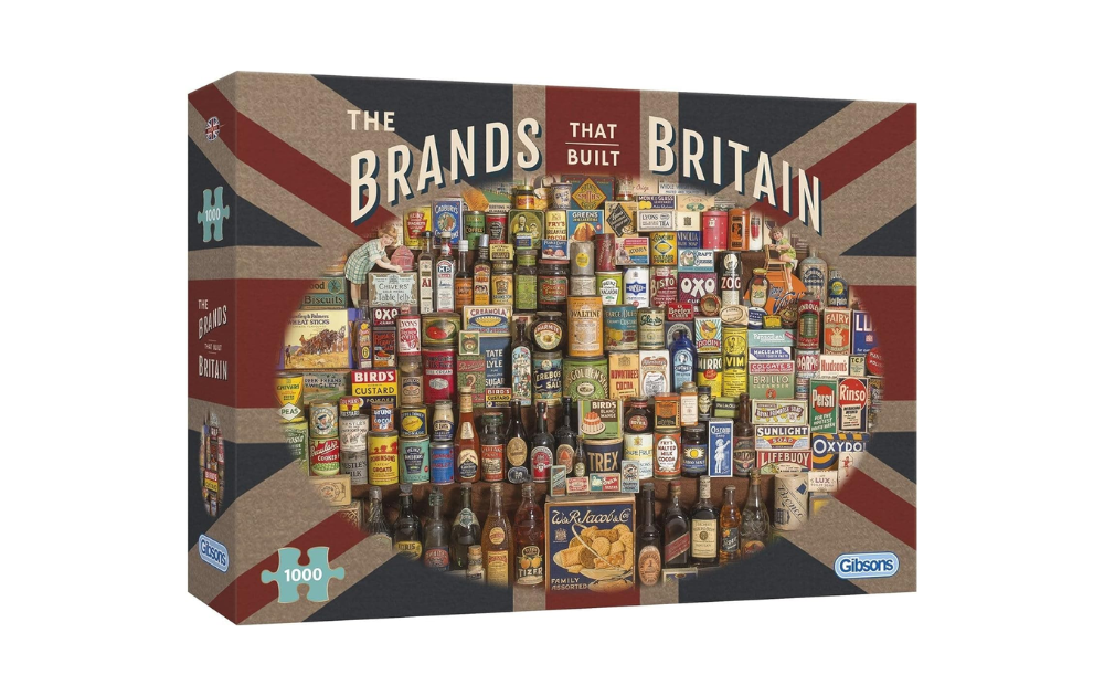 The Brands That Built Britain 1000 Piece Puzzle by Gibsons - The Jigsaw Cellar