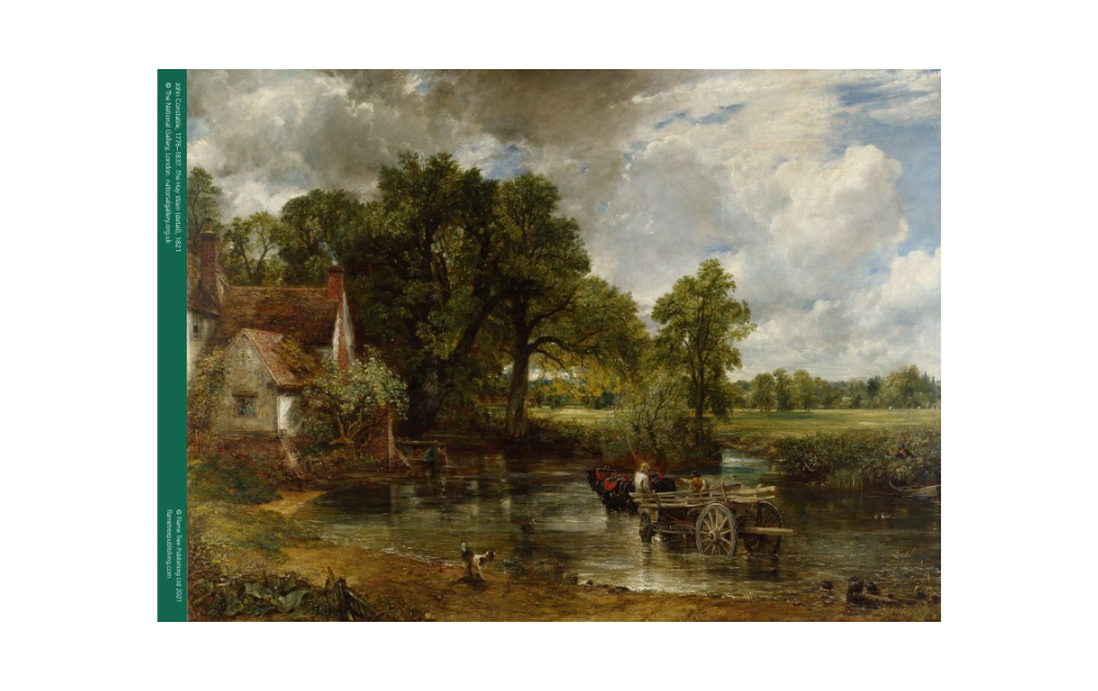 The Hay Wain Constable 500 piece puzzle by Flametree - The Jigsaw Cellar