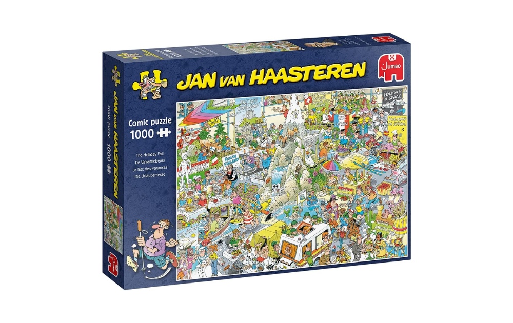The Holiday Fair 1000 Piece Puzzle by Jan van Haasteren - The Jigsaw Cellar