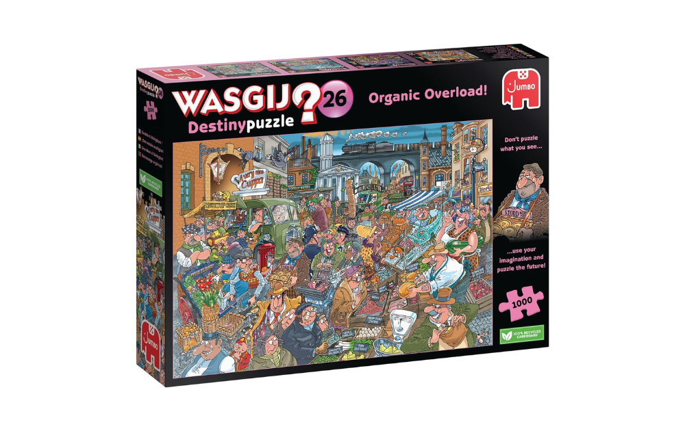 Wasgij Destiny 26 - Organic Overload! 1000 piece puzzle by Jumbo - The Jigsaw Cellar