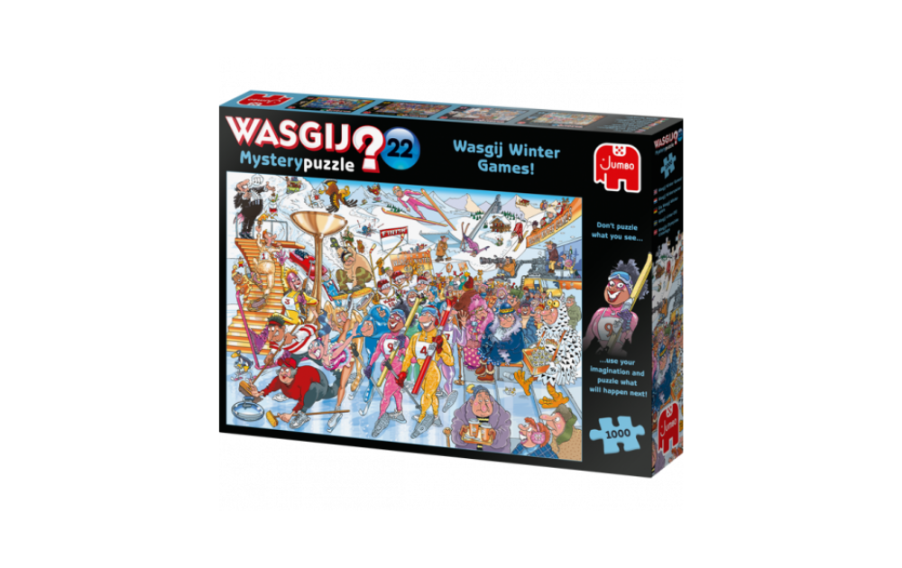 Wasgij Mystery 22 - Wasgij Winter Games 1000 Piece Puzzle by Jumbo - The Jigsaw Cellar