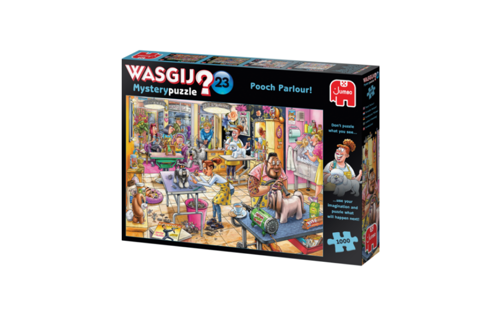 Wasgij Mystery 23 - Pooch Parlour 1000 Piece Puzzle by Jumbo - The Jigsaw Cellar