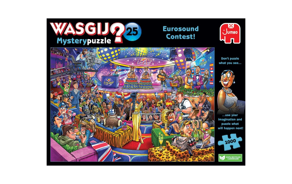 Wasgij Mystery 25 - Eurosound Contest! 1000 Piece Puzzle by Jumbo - The Jigsaw Cellar
