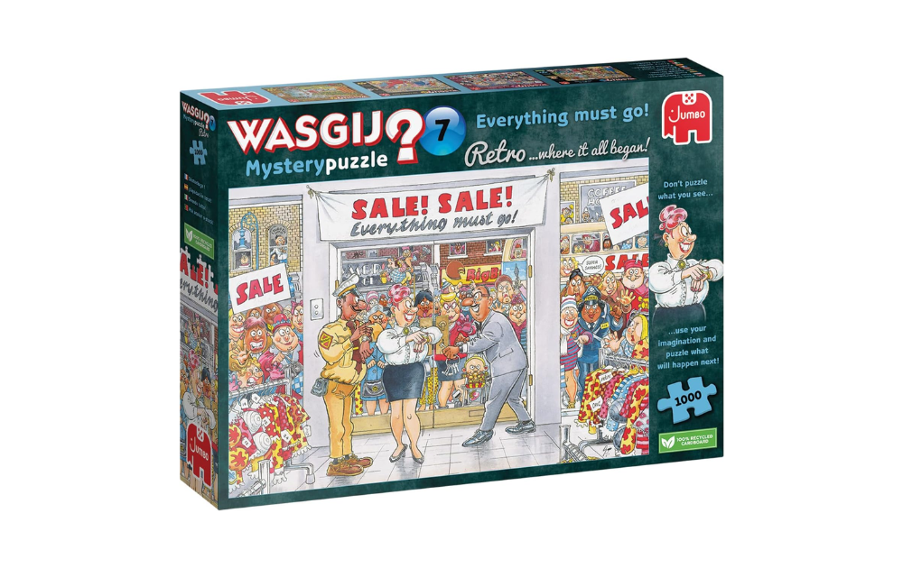 Wasgij Mystery 7 - Everything Must Go 1000 Piece Puzzle by Jumbo - The Jigsaw Cellar