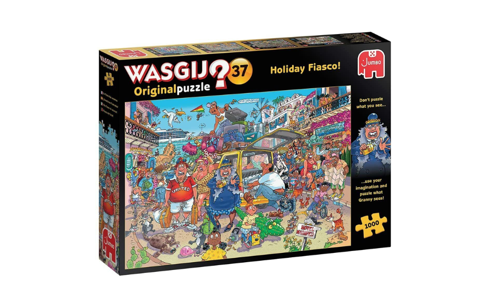 Wasgij Original 37 - Holiday Fiasco 1000 Piece Puzzle by Jumbo - The Jigsaw Cellar