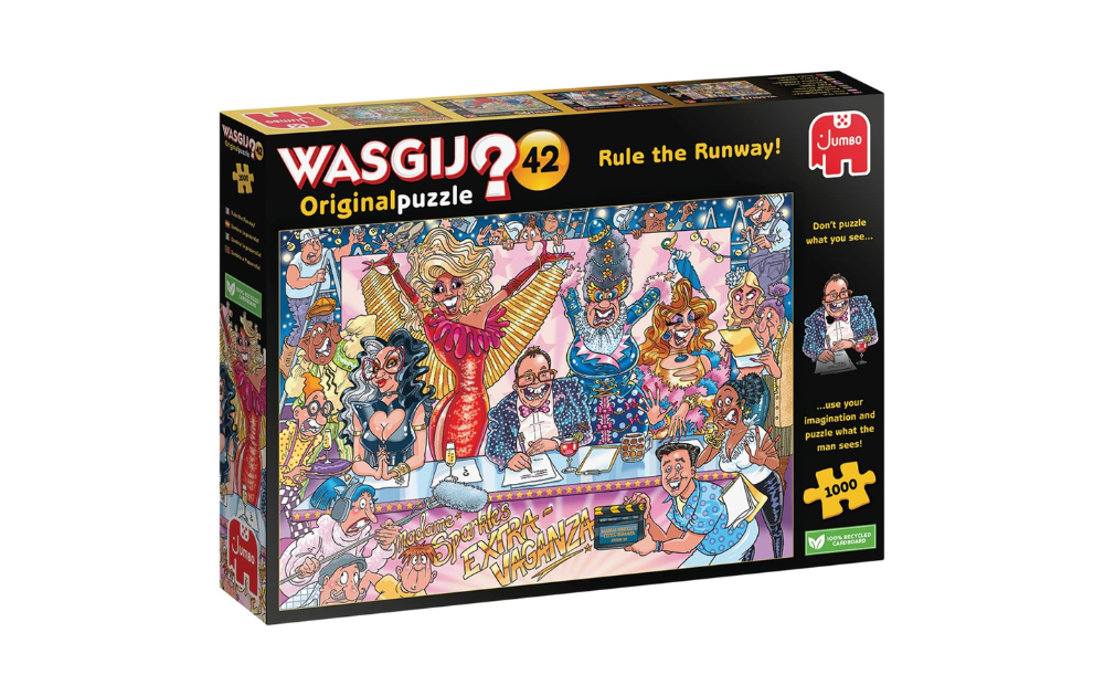 Wasgij Original 42 Rule the Runway 1000 Piece Puzzle by Jumbo - The Jigsaw Cellar