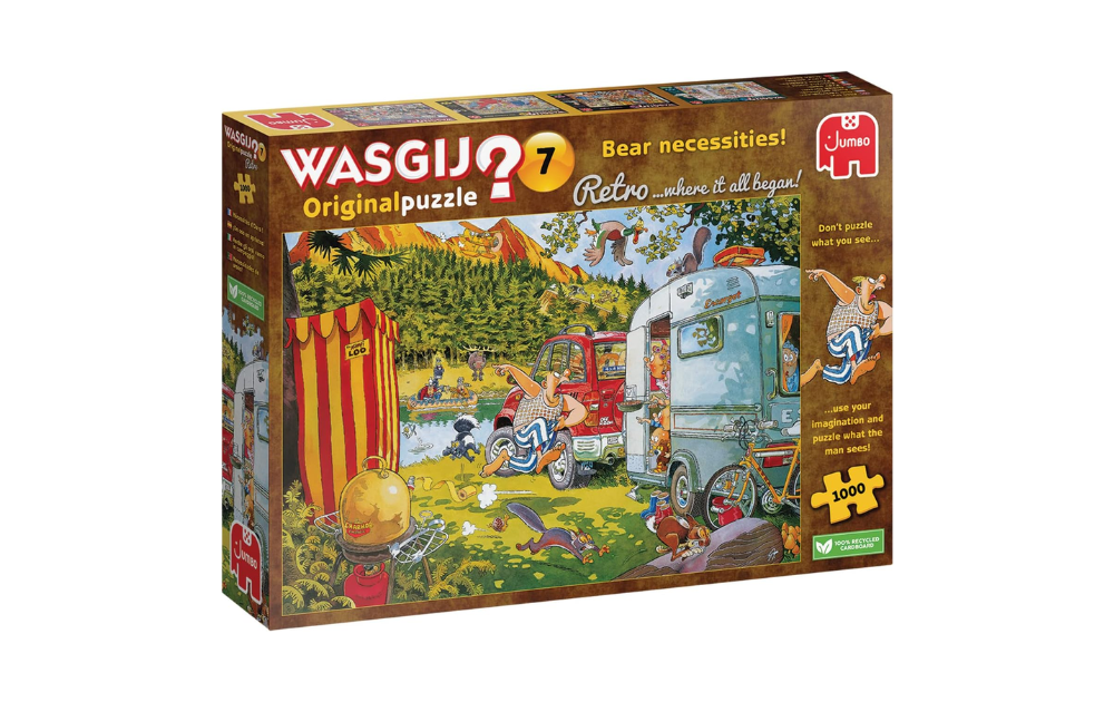 Wasgij Retro Original 7 - Bear Necessities 1000 Piece Puzzle by Jumbo - The Jigsaw Cellar